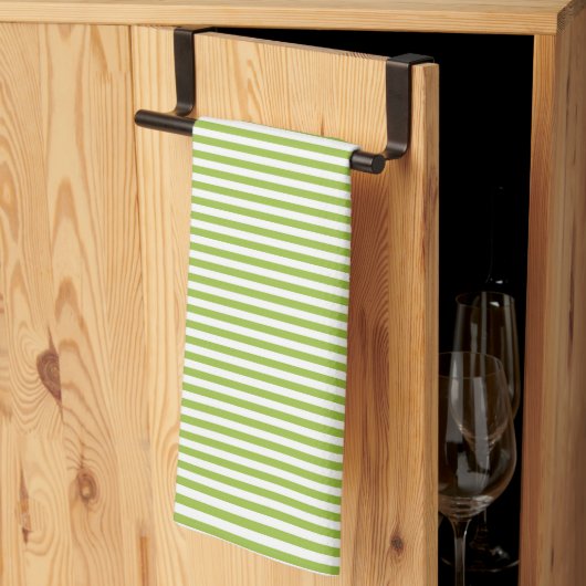 Linge De Cuisine Striped Kitchen Towel (Pliage en tiers)