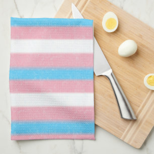 Linge De Cuisine Stripes de Colors Pride Transgenre