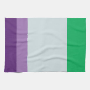 Linge De Cuisine Stripes : Palette Cool