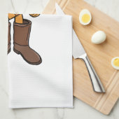 Linge De Cuisine Strong Pie Wearing Boots (Quart Plié)