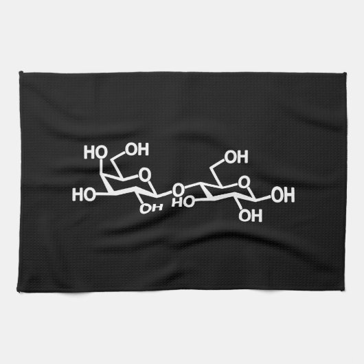Linge De Cuisine Structure de lactose de lait (Horizontal)