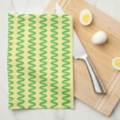 Linge De Cuisine Stunning Spirulina Kitchen Towel (Quart Plié)