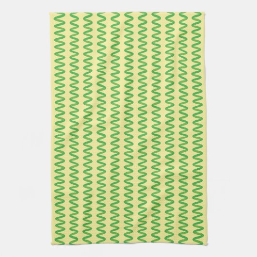 Linge De Cuisine Stunning Spirulina Kitchen Towel (Vertical)