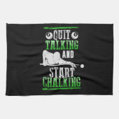 Linge De Cuisine Style de Billard (Horizontal)