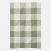 Linge De Cuisine Style En vichy Agritourisme Vert classique (Vertical)