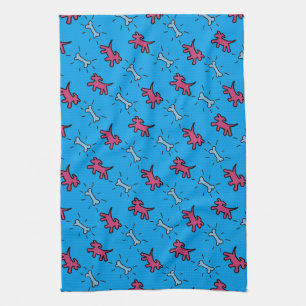 Linge De Cuisine Style Graffiti Chiens os Bones Choisissez la coule