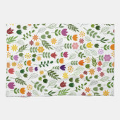 Linge De Cuisine Style scandinave Flora et motif de faune (Horizontal)