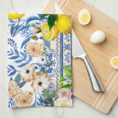 Linge De Cuisine Style sicilien, art d'été (Quart Plié)