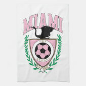 Linge De Cuisine Style Varsity de football de Miami (Vertical)