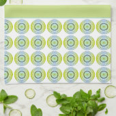 Linge De Cuisine Style vert clair (Plié)