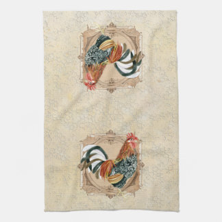 Linge De Cuisine Style vintage Pays Français Rustique Barne Rooster