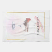 Linge De Cuisine Stylish Pencil Art St. Valentine's Day Cocktail (Horizontal)