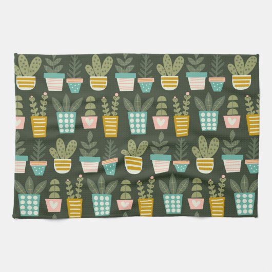 Linge De Cuisine Succulent Plants (Horizontal)