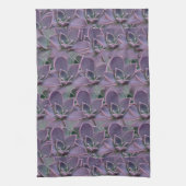 Linge De Cuisine Succulente Violette (Vertical)
