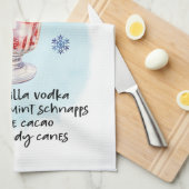 Linge De Cuisine Sucre de canne Cocktail Recette vacances (Quart Plié)