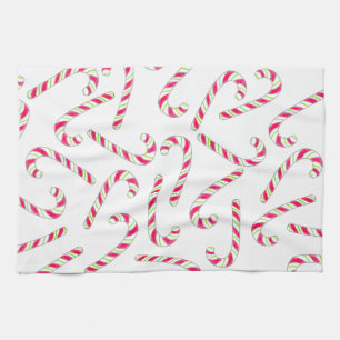 Linge De Cuisine Sucre de canne de Noël motif
