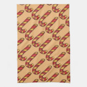 Linge De Cuisine Sucre de canne de Noël Peppermint Twist Cookies (Vertical)