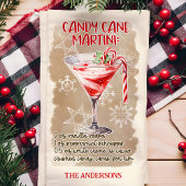 Linge De Cuisine Sucre de canne Martini Cocktail de Noël Recette