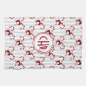 Linge De Cuisine Sucre de canne mignon et lunatique (Horizontal)