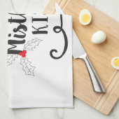 Linge De Cuisine sucre de canne souhaits et biscuits (Quart Plié)