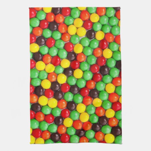 Linge De Cuisine Sucreries colorées (Vertical)