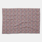 Linge De Cuisine Sucreries Rétro - Rose (Horizontal)