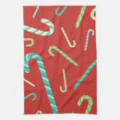 Linge De Cuisine Sucres de canne sur un arrière - plan rouge (Vertical)