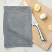 Linge De Cuisine Suède Grise (Quart Plié)