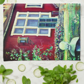 Linge De Cuisine Suède, Paysage Traditionnel (Plié)