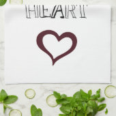 Linge De Cuisine Suivez votre coeur (Plié)