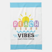 Linge De Cuisine Summer Beach Vibes Customizable (Vertical)