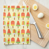 Linge De Cuisine Summer Ice Lollies Pattern (Quart Plié)