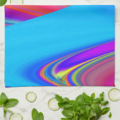 Linge De Cuisine Summerfeel, Rainbowart 3D Abstrait (Plié)