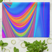 Linge De Cuisine Summerfeel, Rainbowart 3D Abstrait (Plié)