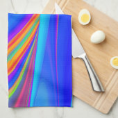 Linge De Cuisine Summerfeel, Rainbowart 3D Abstrait (Quart Plié)