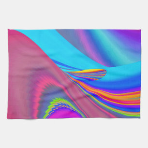 Linge De Cuisine Summerfeel, Rainbowart 3D Abstrait
