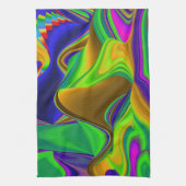 Linge De Cuisine Summerrainbow, Rainbowart 3D Abstrait (Vertical)