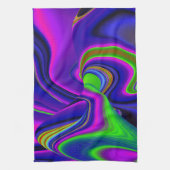 Linge De Cuisine Summerrainbow, Rainbowart 3D Abstrait (Vertical)