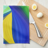 Linge De Cuisine Summerrainbow, Rainbowart 3D Abstrait (Quart Plié)