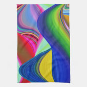 Linge De Cuisine Summerrainbow, Rainbowart 3D Abstrait (Vertical)