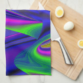 Linge De Cuisine Summerrainbow, Rainbowart 3D Abstrait (Quart Plié)