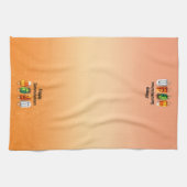 Linge De Cuisine Summerween Halloween d'été Popsicles (Horizontal)