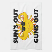 Linge De Cuisine Sun lance (Vertical)