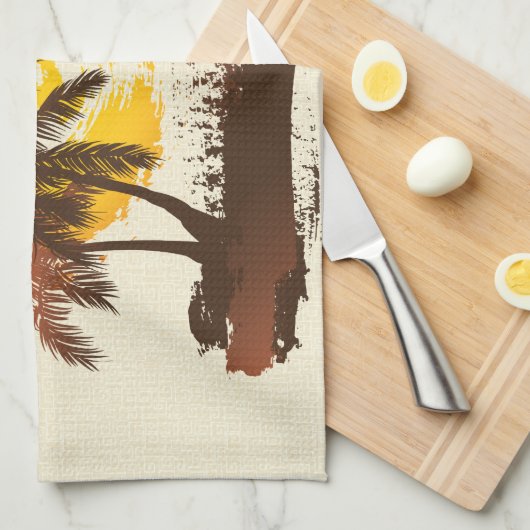 Linge De Cuisine Sun tropical (Quart Plié)