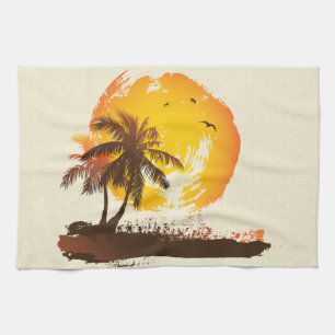 Linge De Cuisine Sun tropical