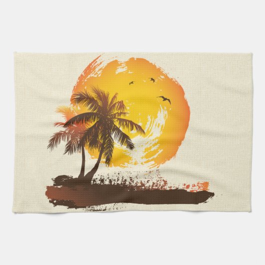 Linge De Cuisine Sun tropical (Horizontal)
