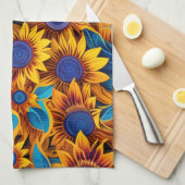 Linge De Cuisine Sunflower (Quart Plié)