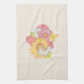 Linge De Cuisine Sunflower Daisy Kitchen Towel  (Vertical)