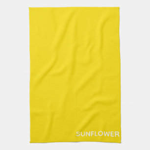 Linge De Cuisine Sunflower Yellow Colour Name