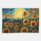 Linge De Cuisine Sunflowers (Horizontal)